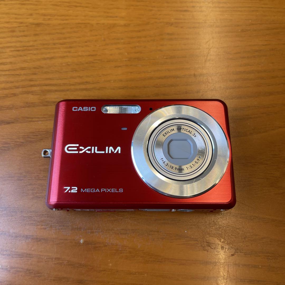 2585 CASIO EXILIM EX-Z77 レッド