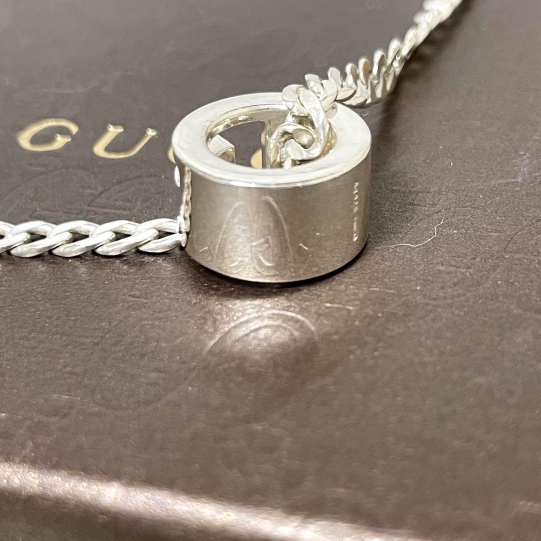 極美品】グッチ カットアウトGリング 喜平ネックレス フルセット