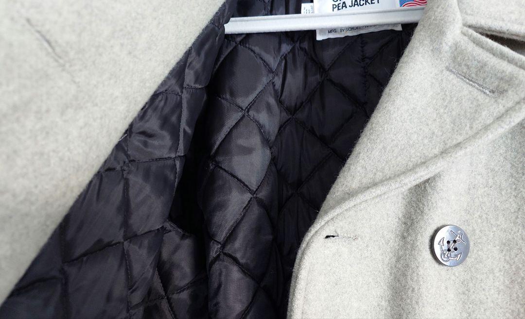【SCHOTT 740N 3枚セット】ショット ピーコート 740 レザー
