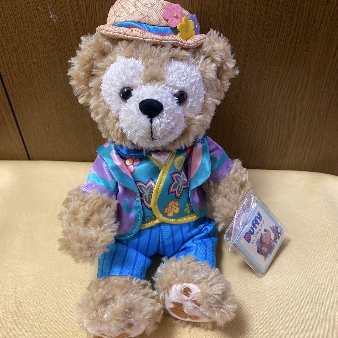 香港ディズニーランド　ダッフィーぬいぐるみSS