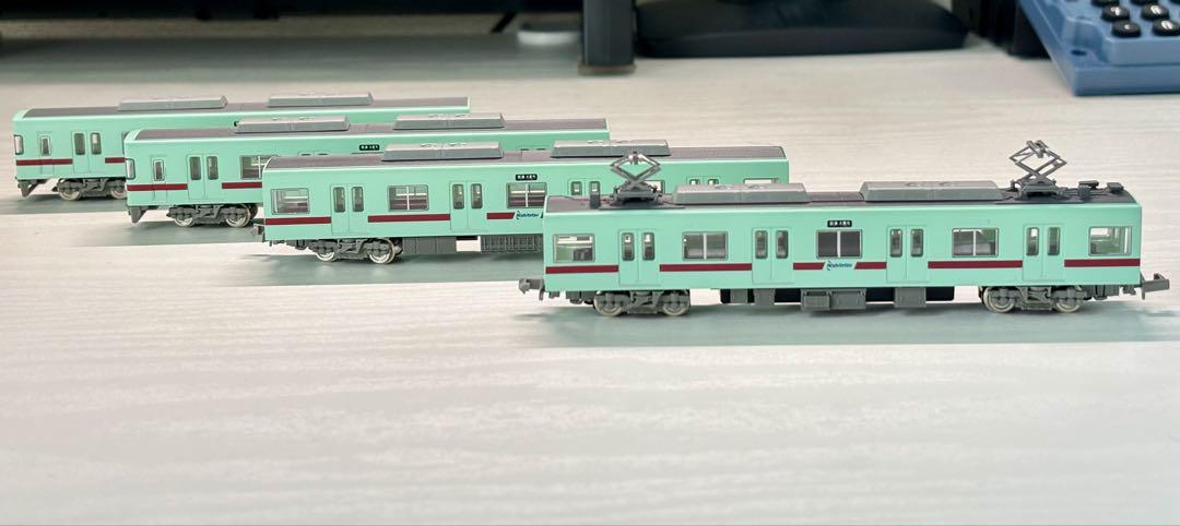 鉄道コレクション 西鉄6050形 更新車　基本4両編成セット N化済み