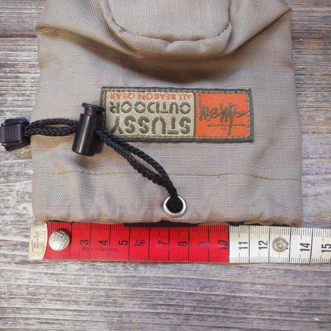 90s old stussy outdoor チョークバッグ ポーチ