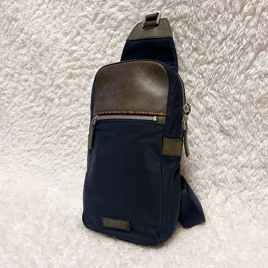 ✨激レア✨Paul smith ポールスミス ボディバッグ マルチストライプ