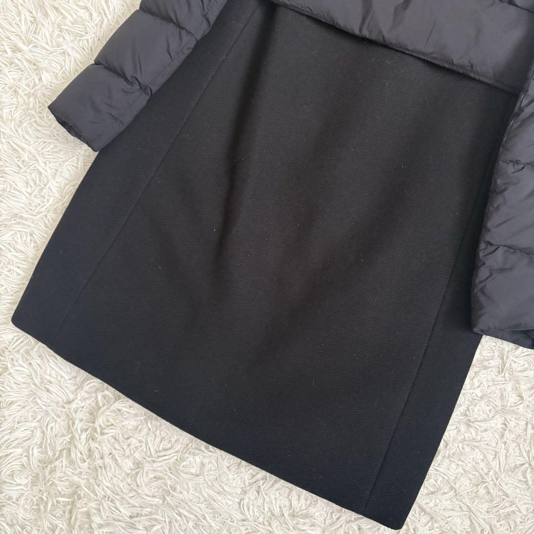 美品♡HERNO エストネーション別注 切り替え ダウン コート M ブラック