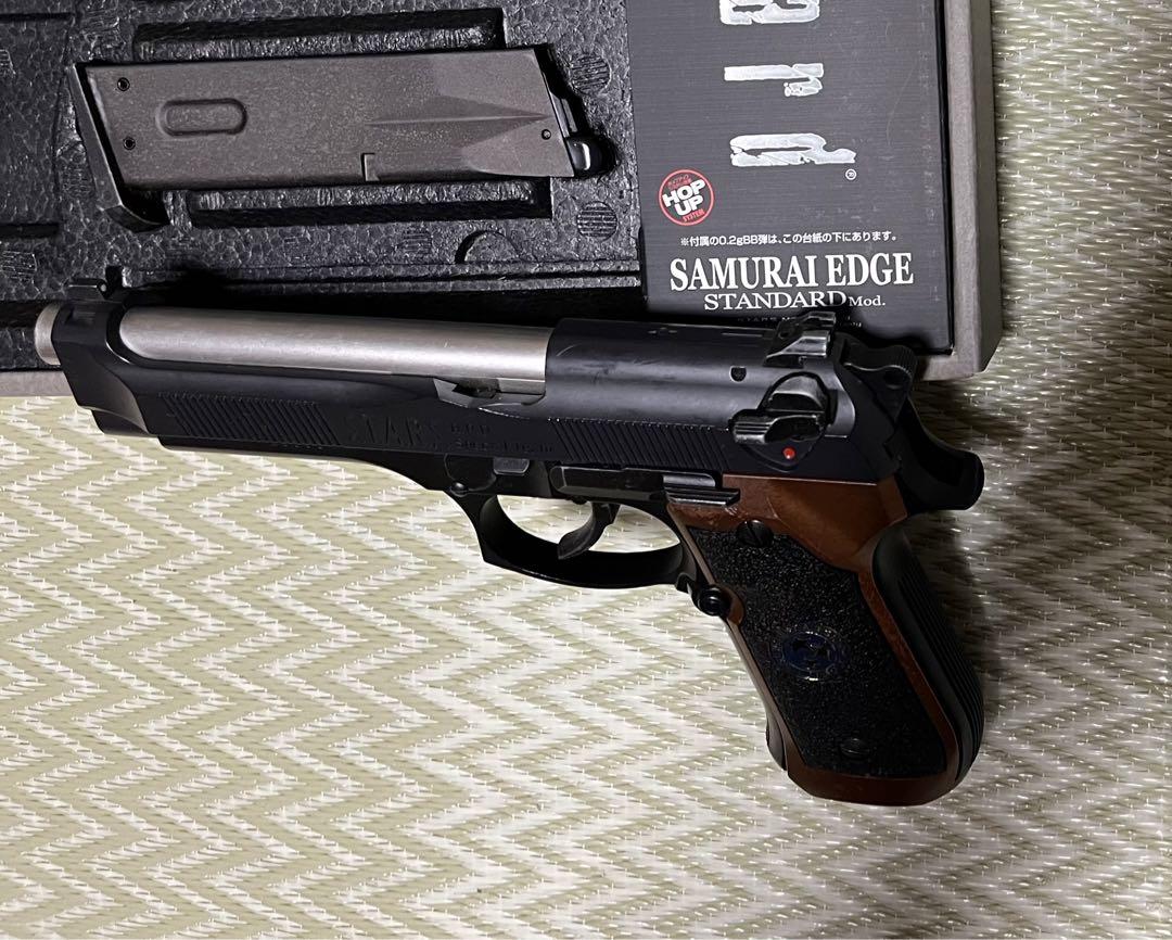 【東京マルイ】ベレッタ M92F サムライエッジ ミリタリーモデルバイオハザード