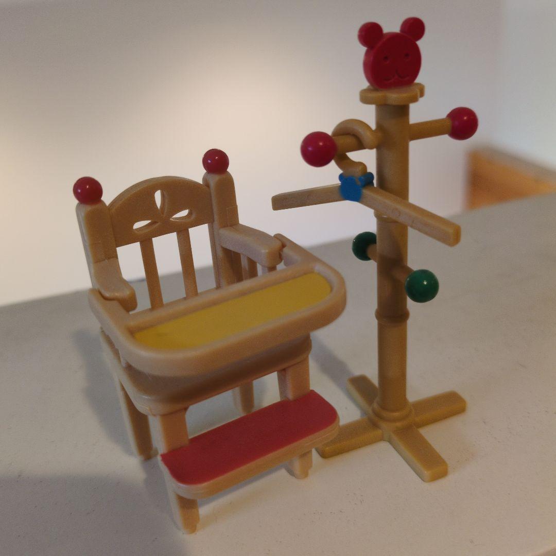 確認用☆シルバニアファミリー 赤ちゃん 家具セット 初期レア 廃盤 ベビールーム 確認用☆シルバニアファミリー 赤ちゃん 家具セット 初期レア 廃盤 ベビールーム