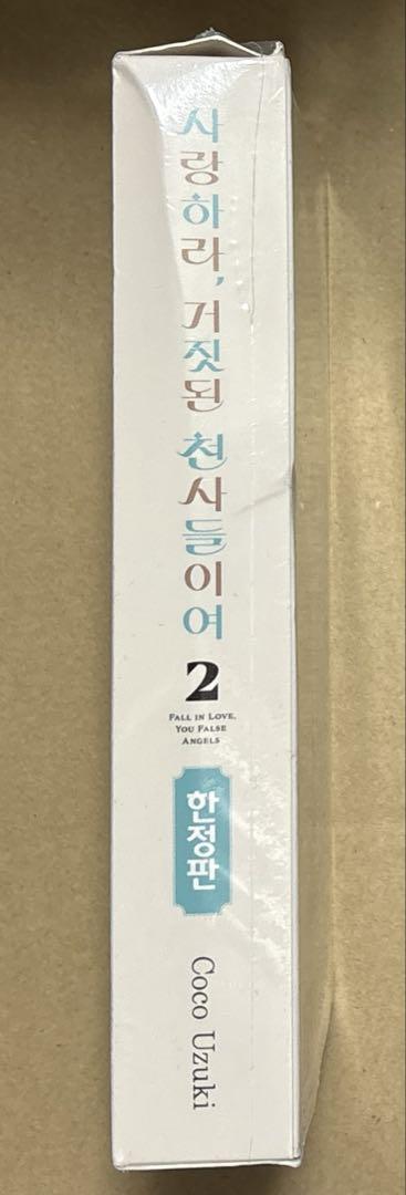 恋せよまやかし天使ども 韓国限定版 2巻