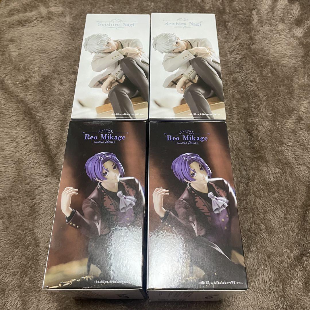 ブルーロック フィギュア sweets flavor 凪誠士郎 御影玲王　4点
