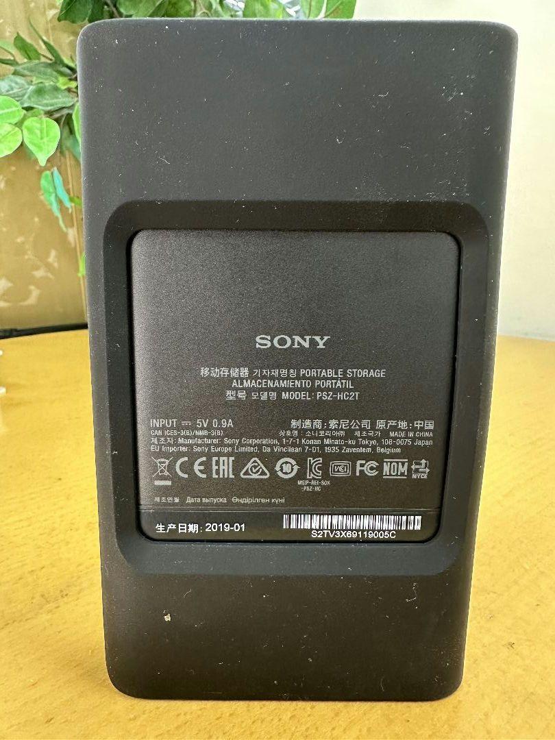 【中古品】SONYPORTABLESTORAGE2TBHDD PSZ-HC2T⑩ 中古品】SONYPORTABLESTORAGEHDD2TB PSZ-HC2T① - メルカリ