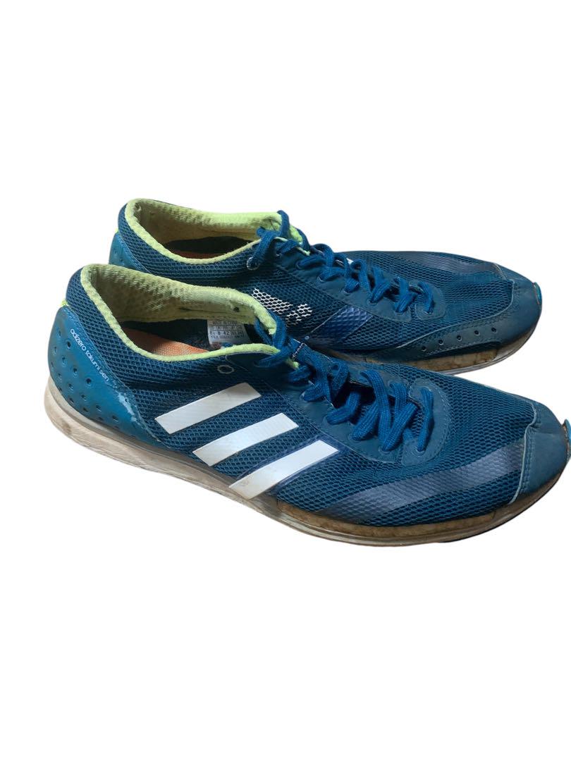 adidas ランニングシューズ 青