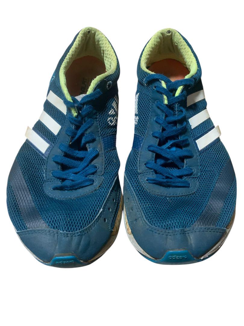 adidas ランニングシューズ 青