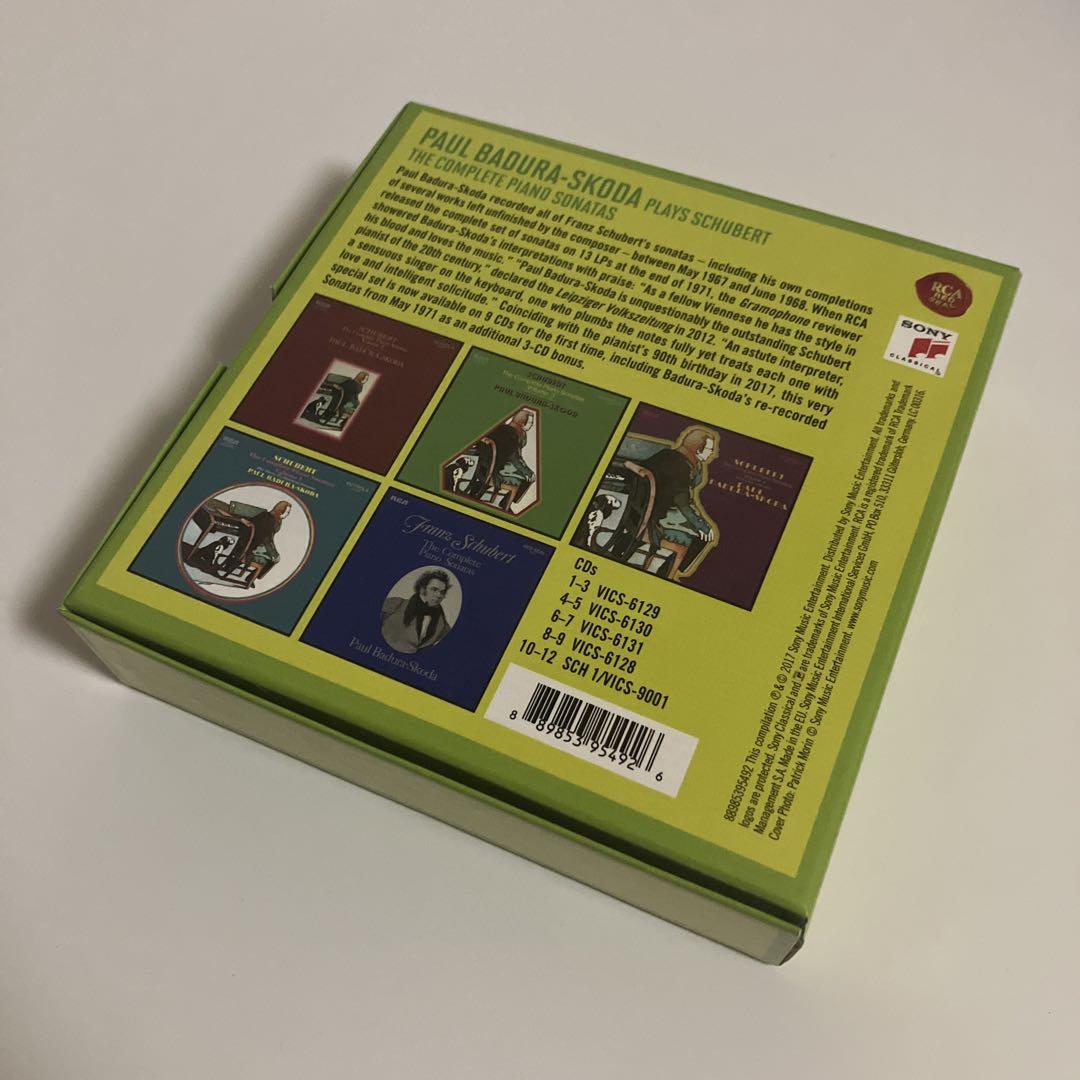 12CD パウル・バドゥラ=スコダ シューベルト:ピアノ・ソナタ全集 12CD パウル・バドゥラ=スコダ シューベルト:ピアノ・ソナタ全集
