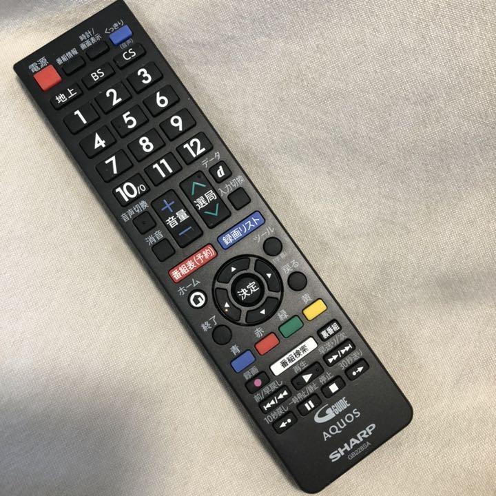 新品 シャープ 純正テレビリモコン その他