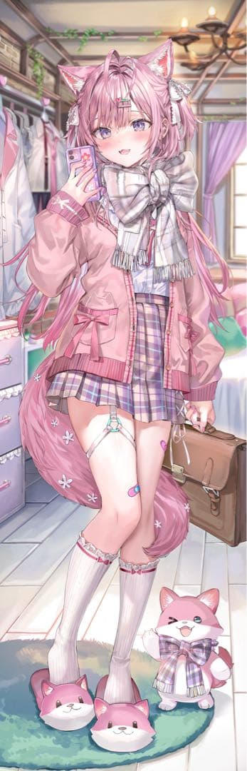 博衣こより 等身大タペストリー【C105】 博衣こより 等身大タペストリー【C105】