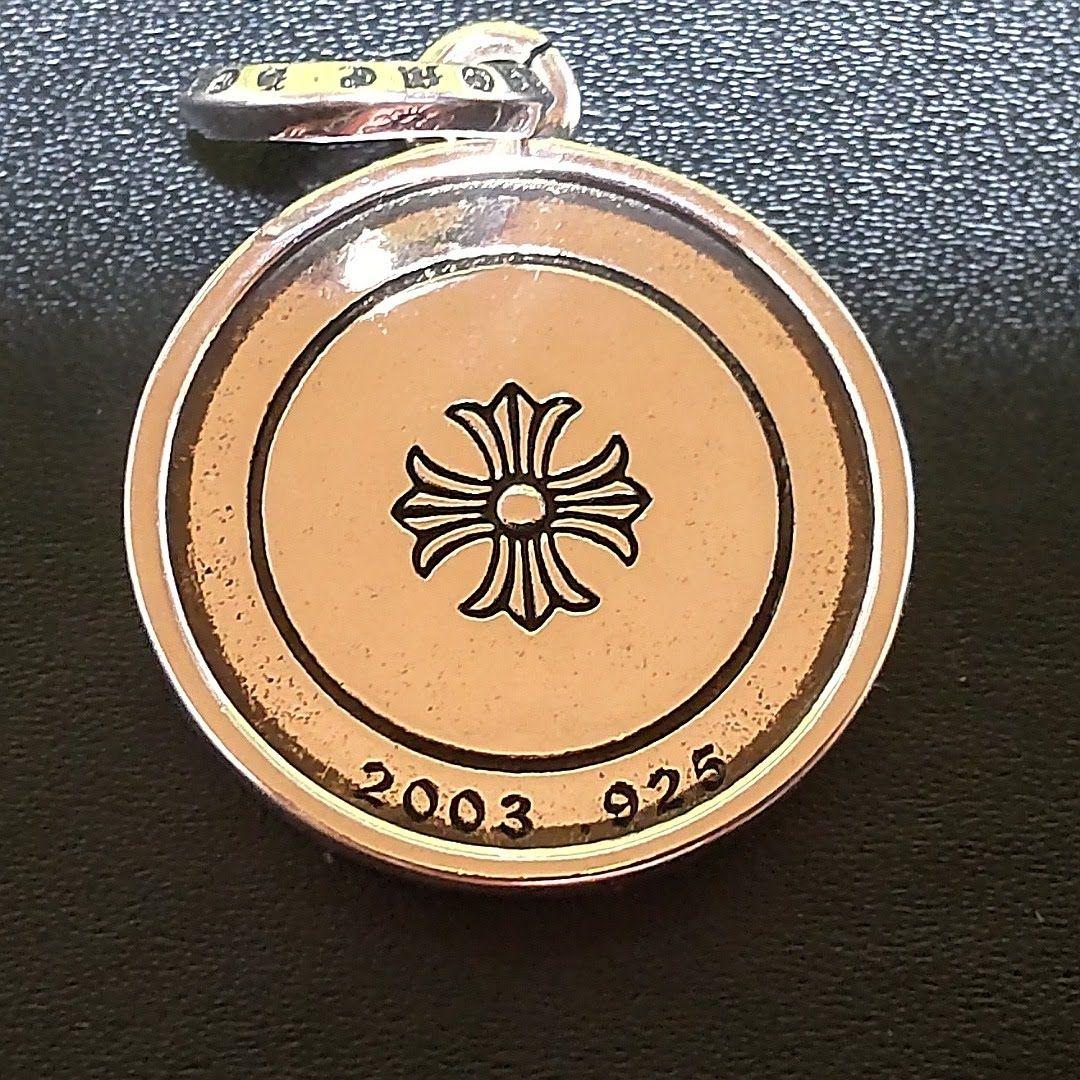エンジェル　メダル　チャーム　ペンダント　シルバー　アクセ　ネックレス　クロス