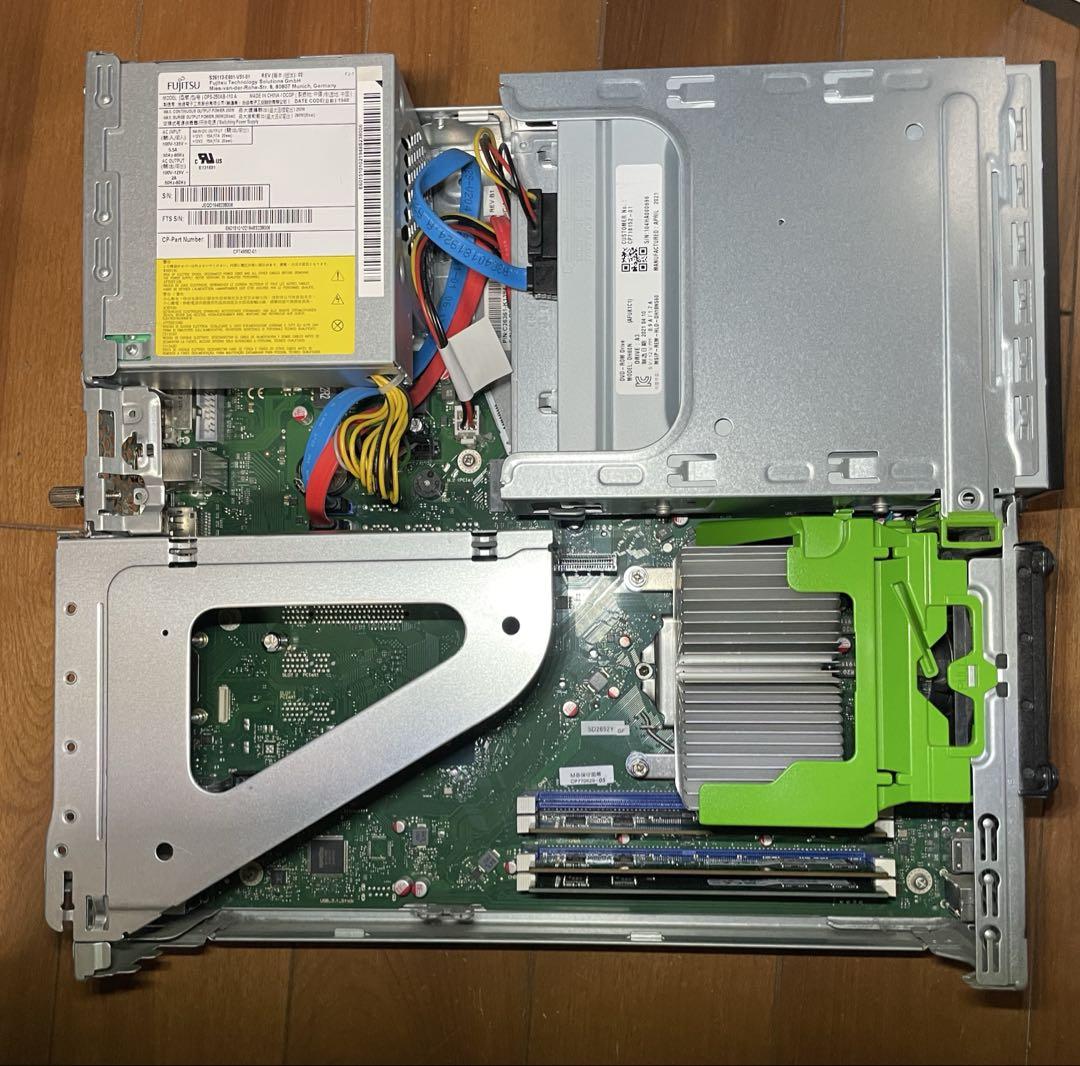 富士通 デスクトップPC esprimo i3-8100 SSD128GB