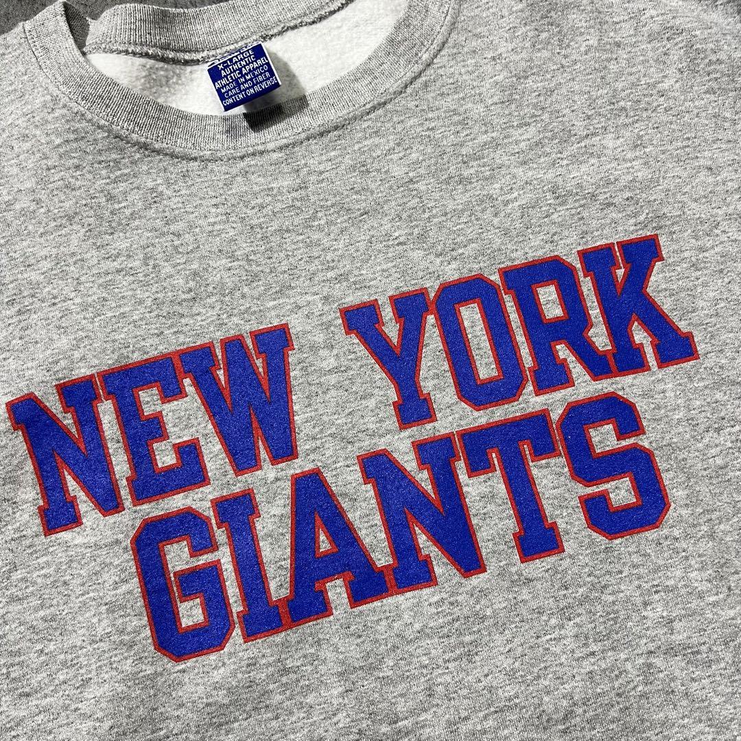 【2025の人気アイテム】 champion NFL New York GIANTS チームロゴ スウェット