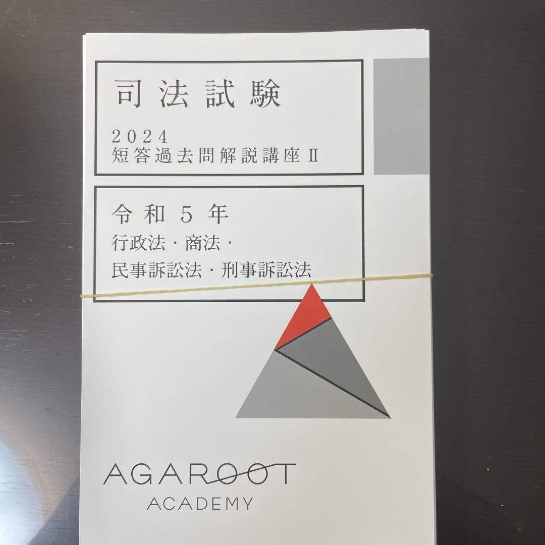 （裁断済）司法試験 2024 短答過去問解説講座 II
