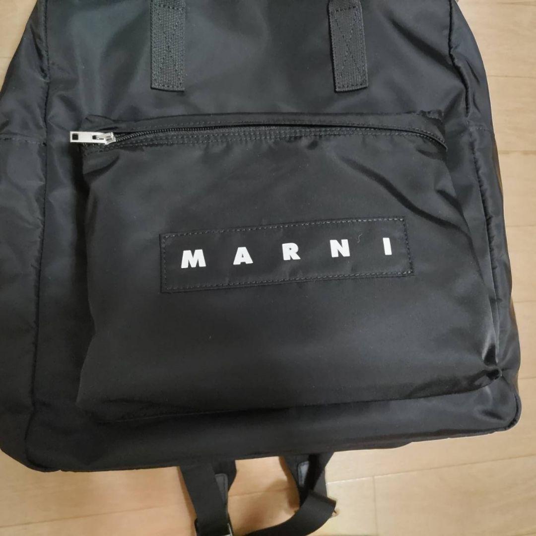 新春！最終限定値下げ◆MARNI マルニ◆バックパック リュック 黒◆未使用