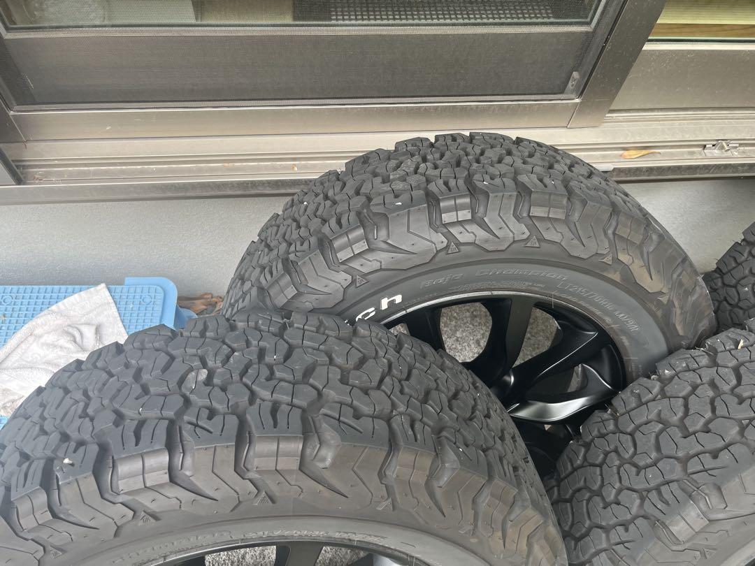 気質アップ BFGoodrich T/A 16インチタイヤセットヤリスクロス ジムニー タイヤ・ホイール