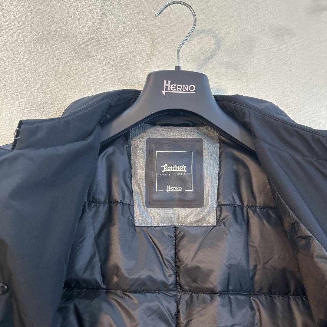 HERNO / Laminar GORE-TEX ステンカラー ダウンコート