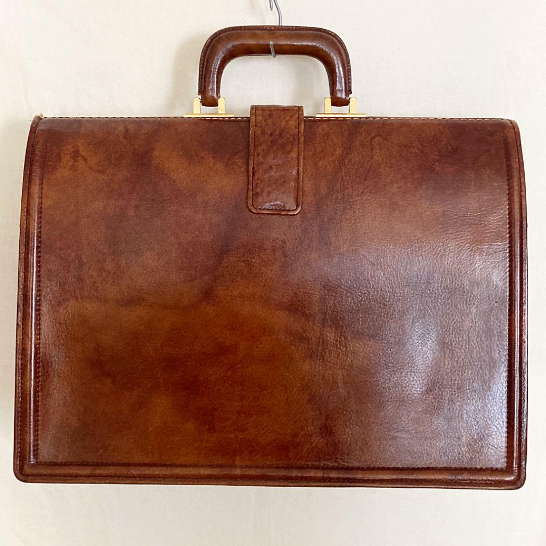 最新品通販 70s Vintage日本製 高級ダレスバッグ トランクアタッシュケース rK5Os-m38111113970 正規品定番