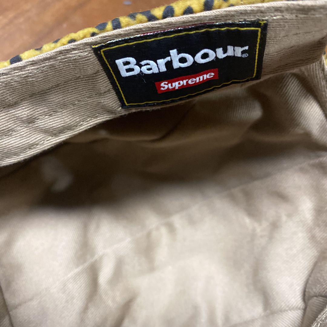 正規品即納 supreme シュプリーム 豹柄キャップ 明細書あり 7QViT-m38111312389 barbour コラボ 格安超特価