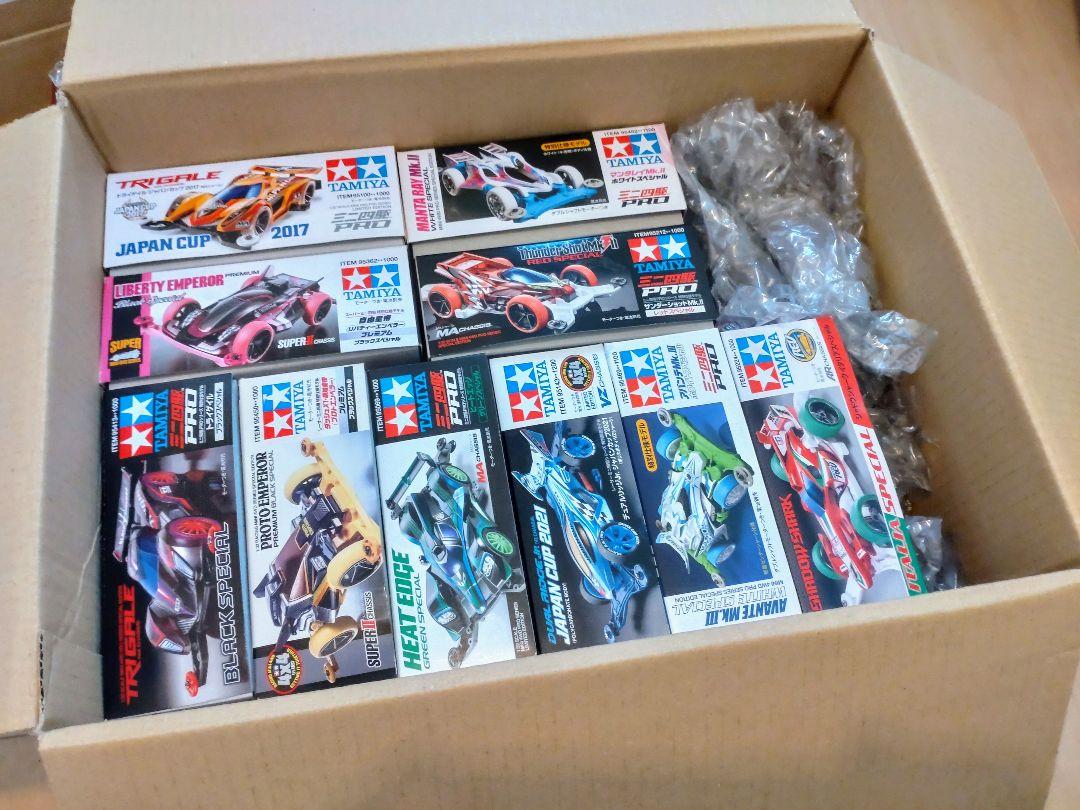 【送料無料】ミニ四駆 10台セット キット まとめ売り 未組立品 限定品
