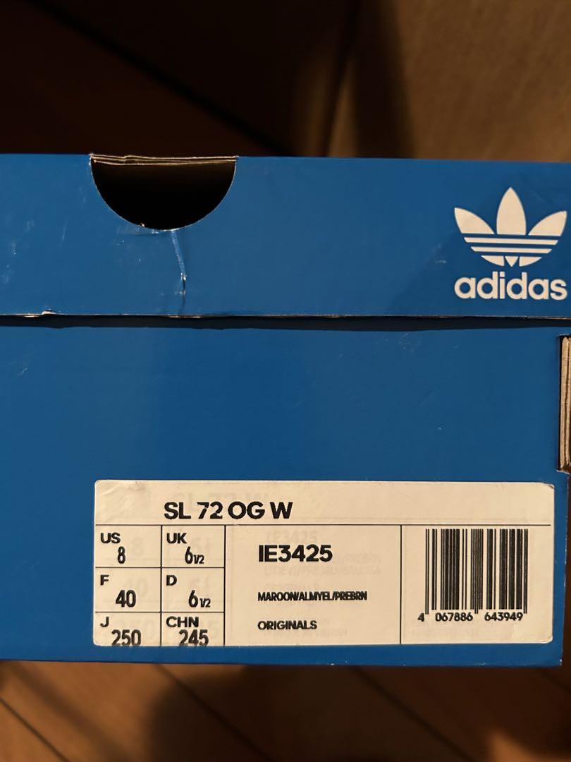 新品未使用 25.0cm adidas SL72 OG アディダス 画像7