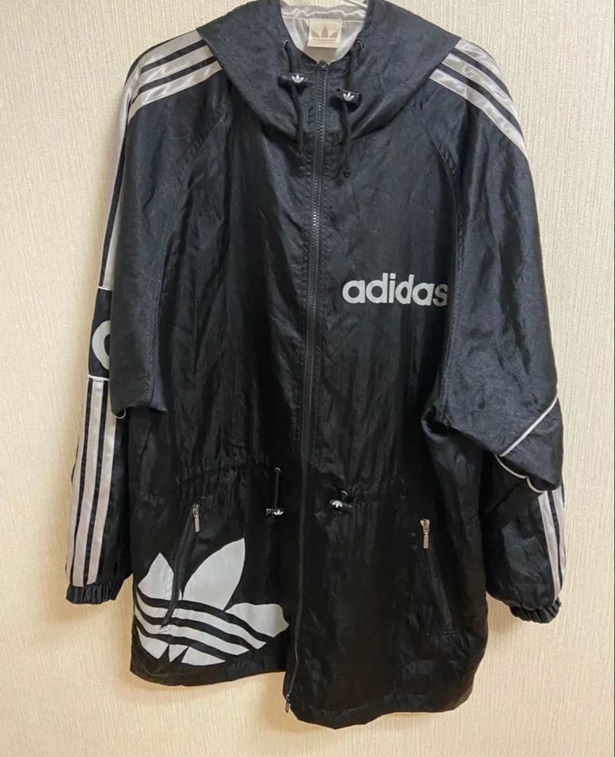 80s adidas デサント製 ジャージ ジャケット