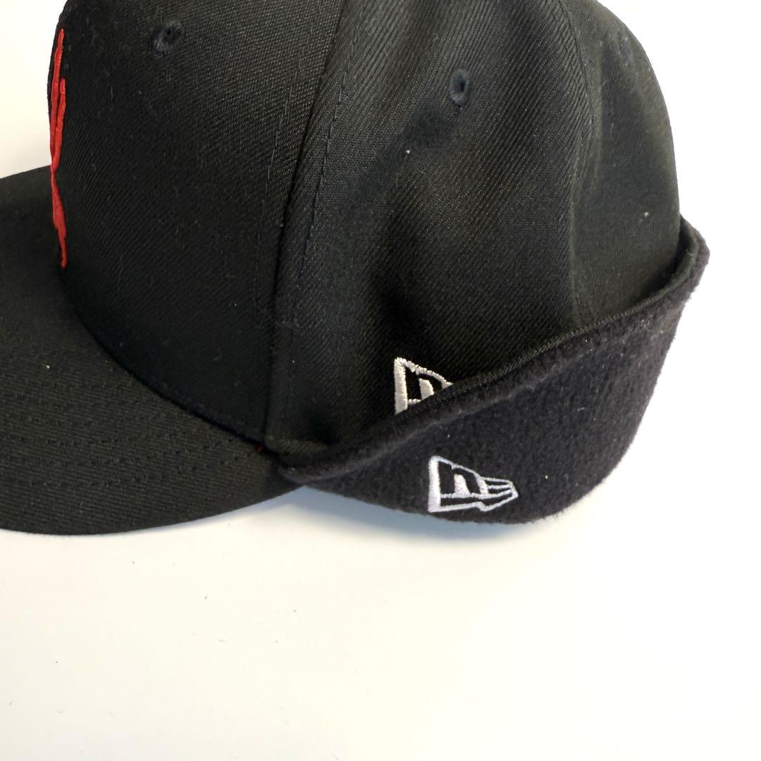 Supreme Spyder Earflap New Era 試着のみ ブラック