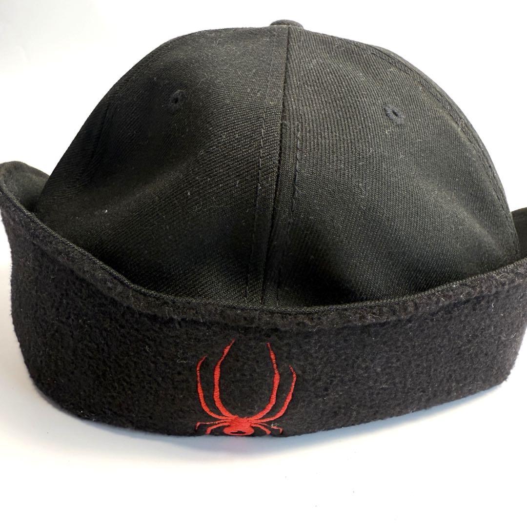 Supreme Spyder Earflap New Era 試着のみ ブラック