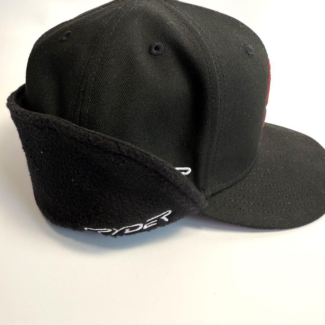 Supreme Spyder Earflap New Era 試着のみ ブラック