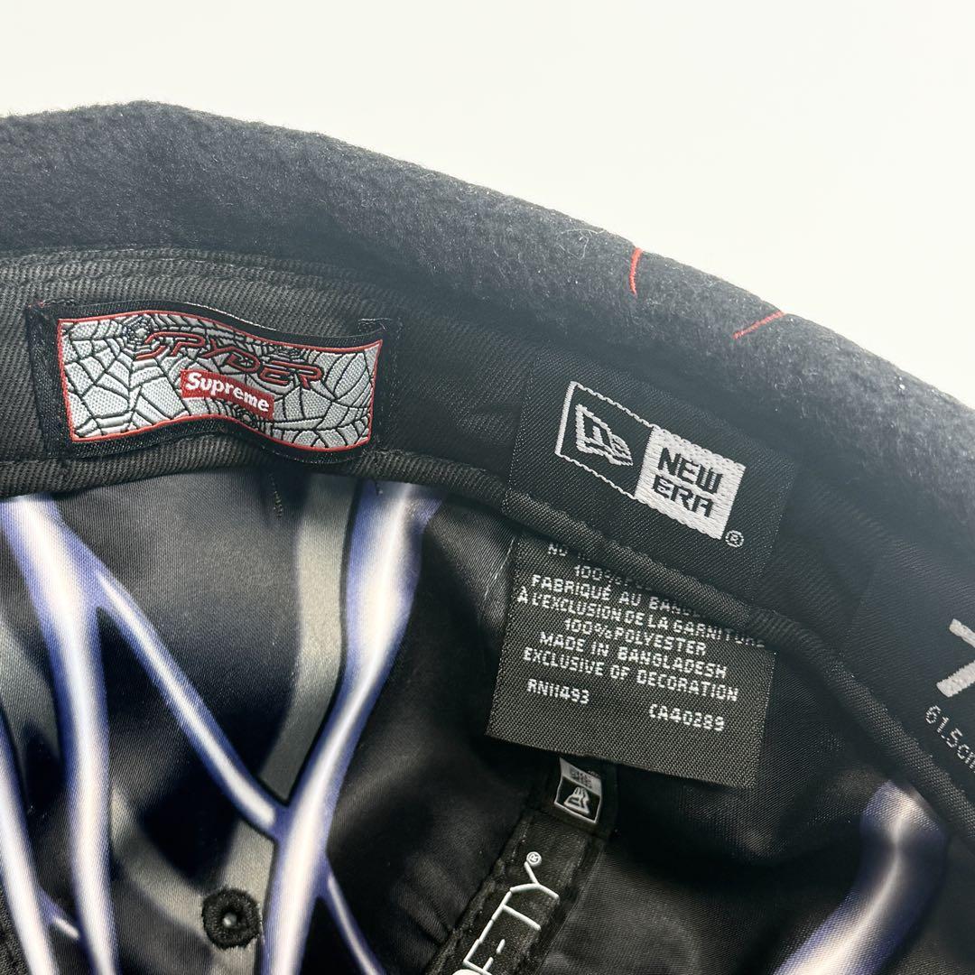 Supreme Spyder Earflap New Era 試着のみ ブラック