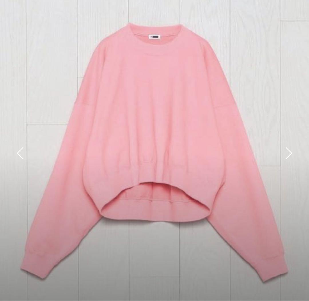 今季ブランド 24aw ヴィンテージライクショートスウェット BEAUTY&YOUTH H トップス