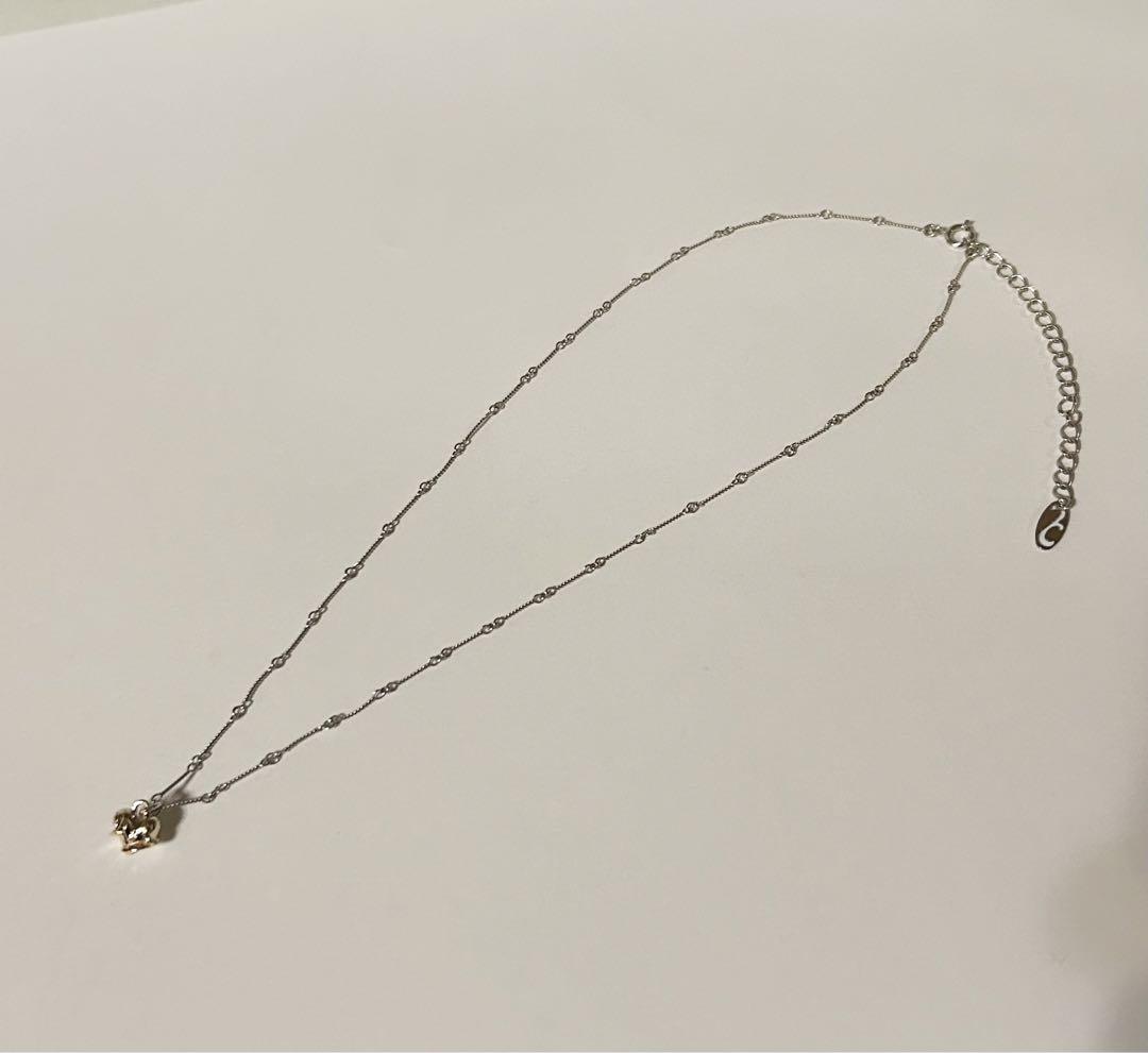 UZU ウズ K10ハートトップ ネックレス