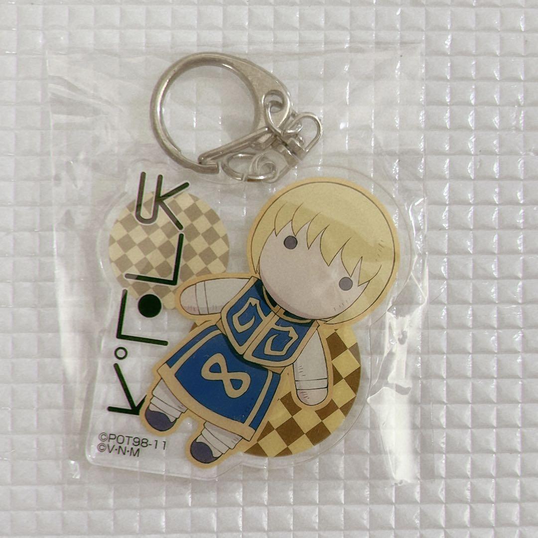 HUNTER×HUNTER キルア キーホルダー ヒソカの玩具箱 アクリルキーホルダー ハンター×ハンター ヒソカの玩具箱