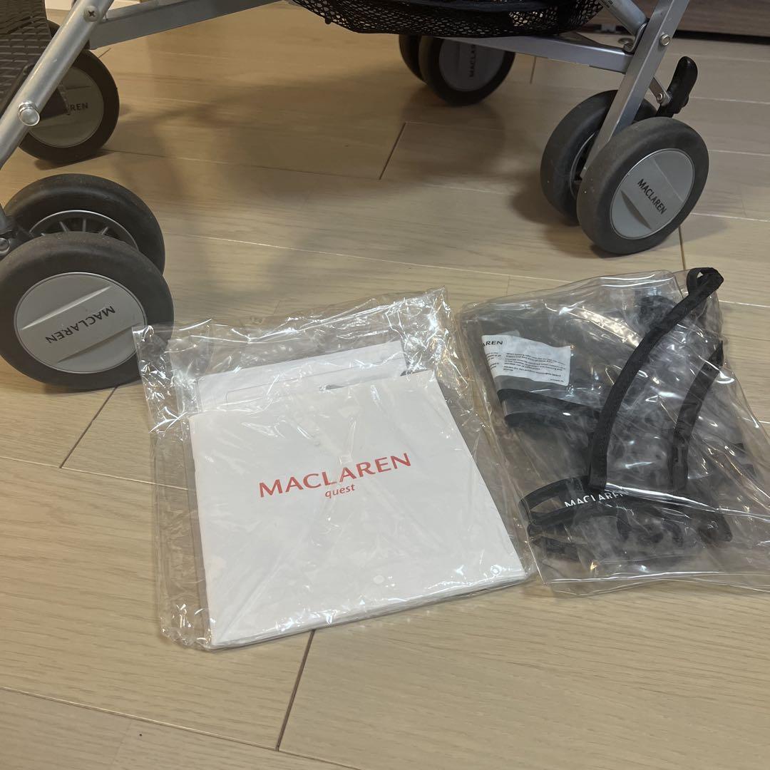 【美品】Maclaren マクラーレン　折り畳みB型ベビーカー　オート4キャス