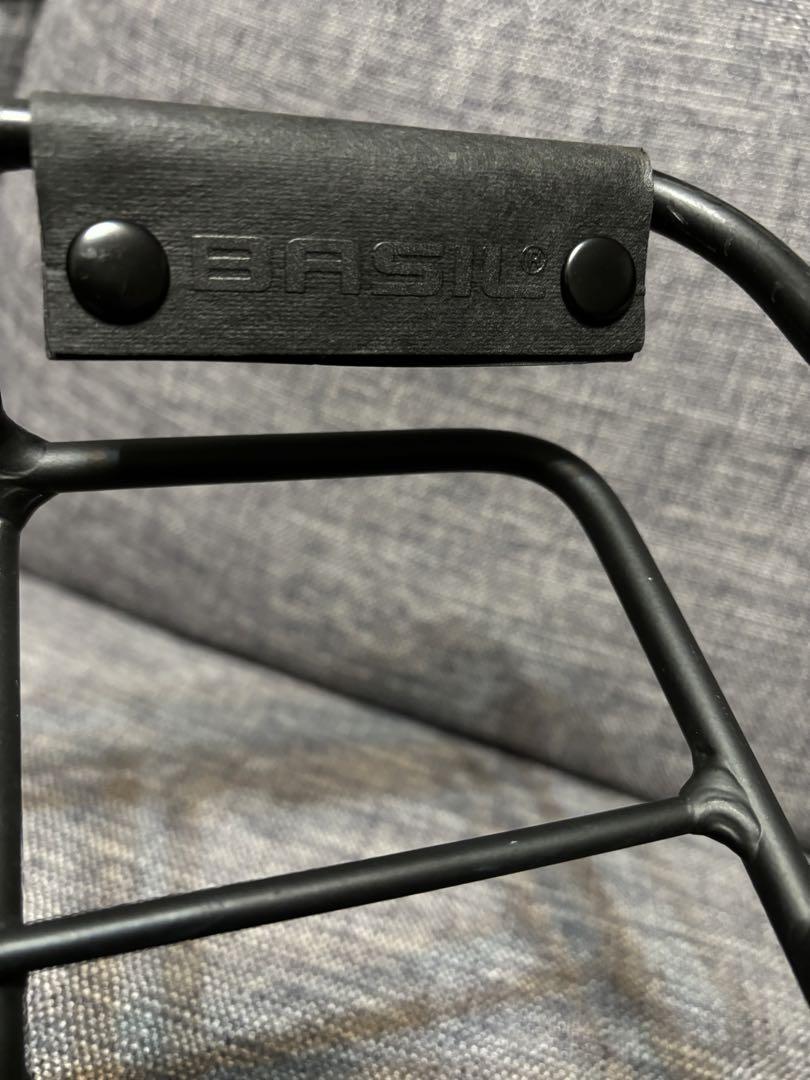 BASIL フロントキャリア ポートランドエッジアラウンド ブラック ￼