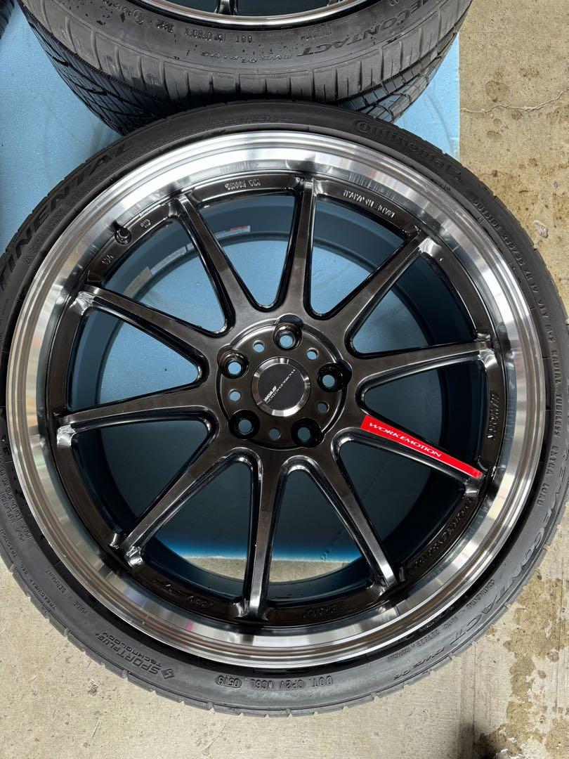 WORK ホイール4本セット ワーク EMOTION エモーション ZR10 19