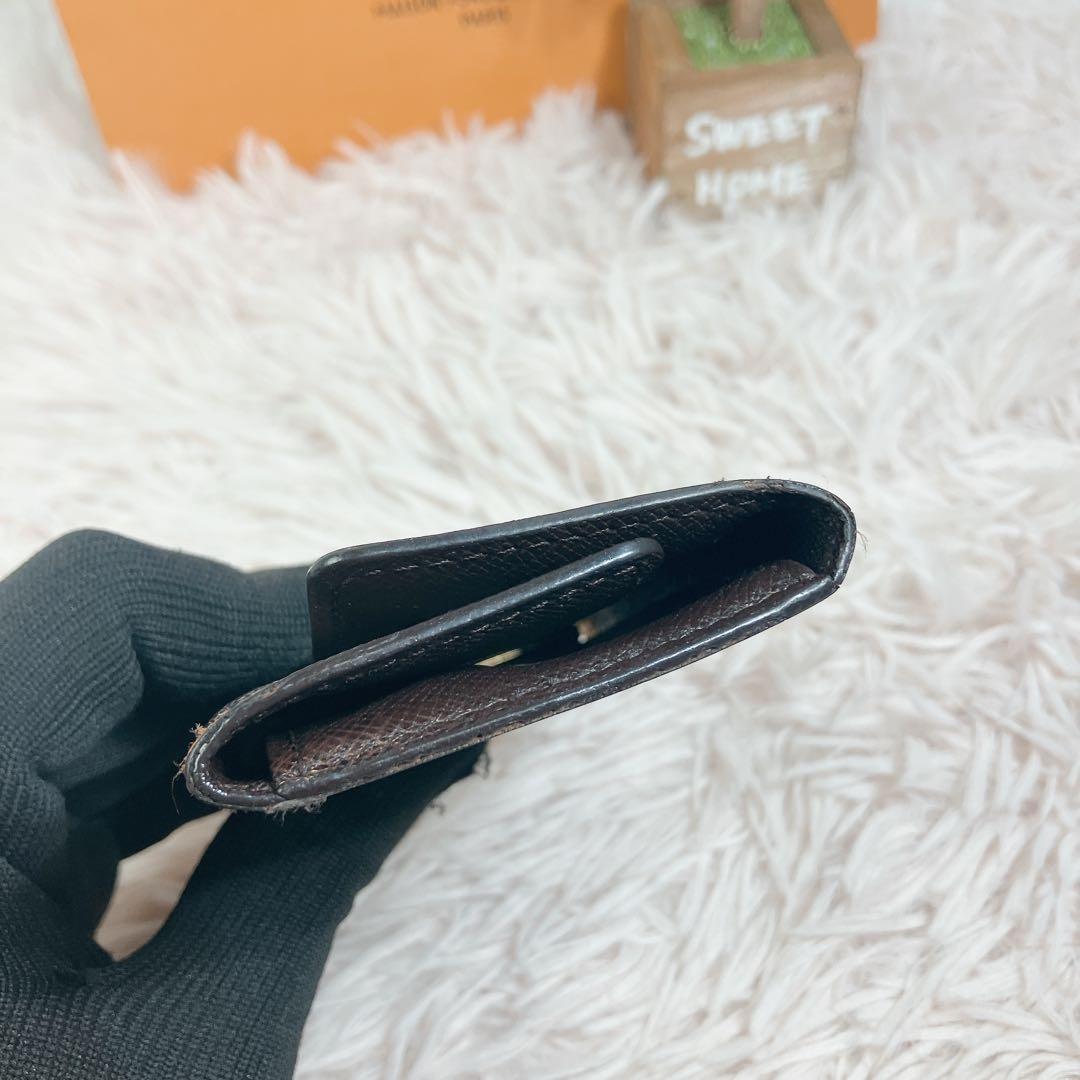 美品 ルイヴィトン ダミエ キーケース 6連 即日発送 安心取引 エベヌ