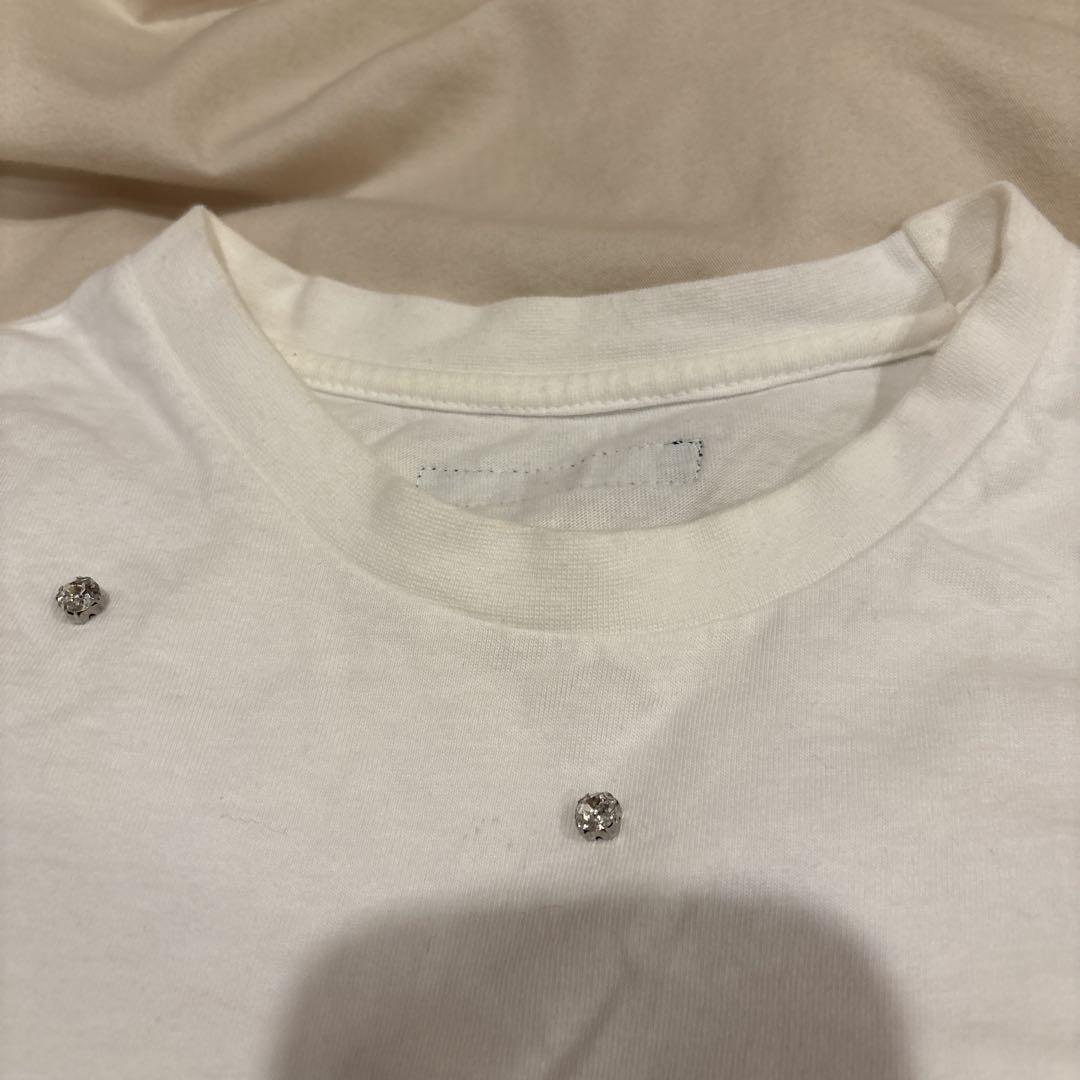 épine label bijou cropped tee （2color） | épine