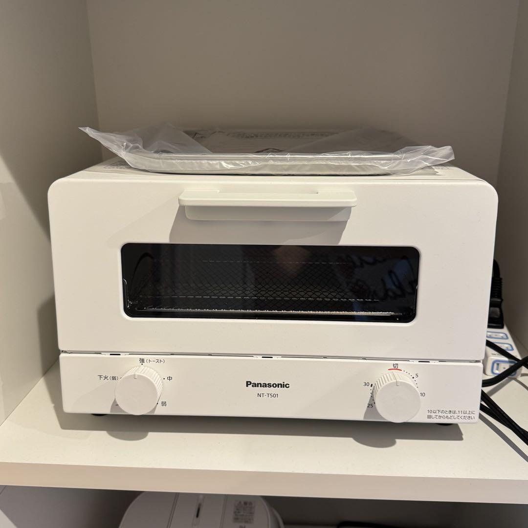 Panasonic オーブントースター NT-T501 ホワイト 2024年製