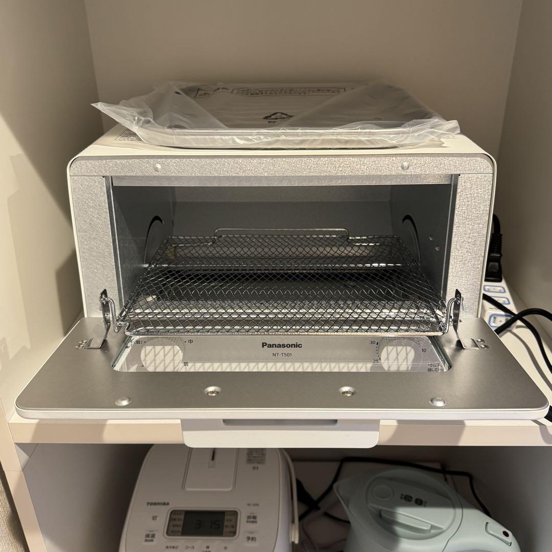 Panasonic オーブントースター NT-T501 ホワイト 2024年製