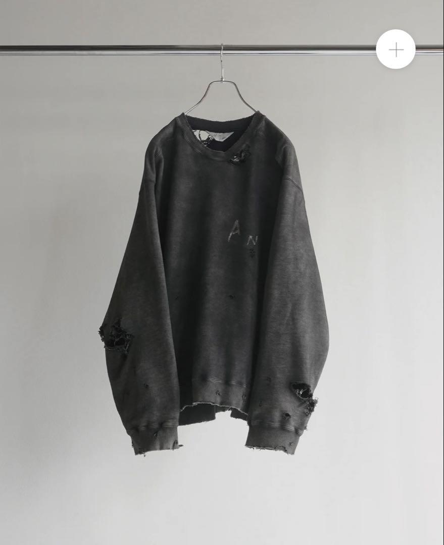 ANCELLM CRASH SWEAT SHIRT