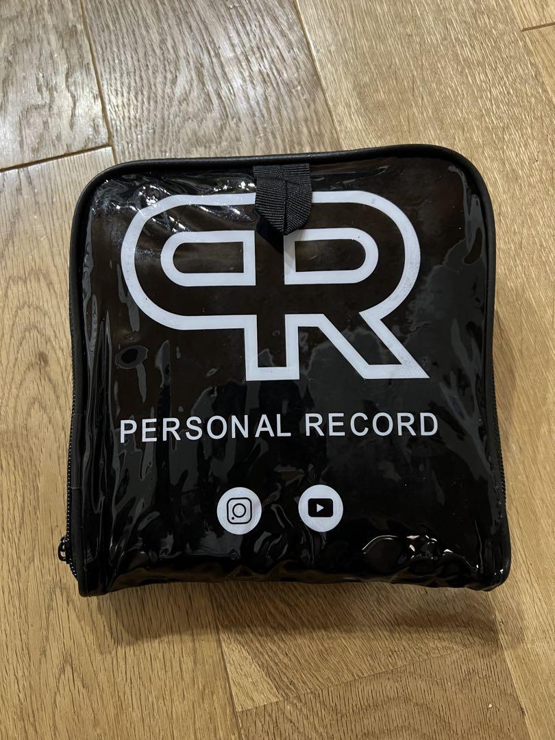 パーソナルレコード　PR　エルボーラップ　ブラック色