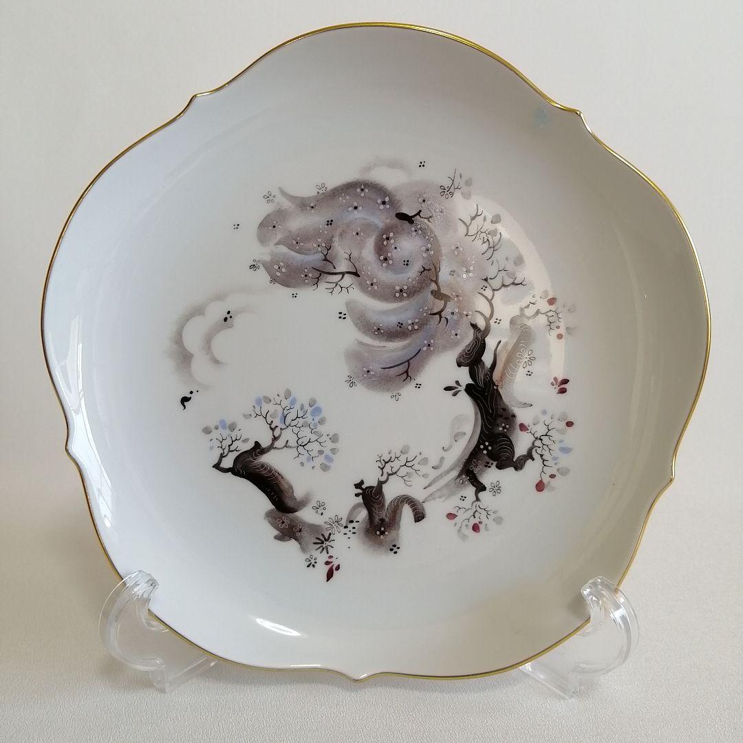 ✴美品✴希少/レア品 Meissen マイセン アーモンドの木 プレート×2枚 ✴美品✴希少/レア品 Meissen マイセン アーモンドの木 プレート×2枚