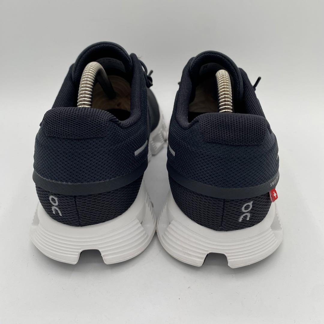 新品 オン ランニングシューズ 【24.5】CLOUD5 ブラック × ホワイト