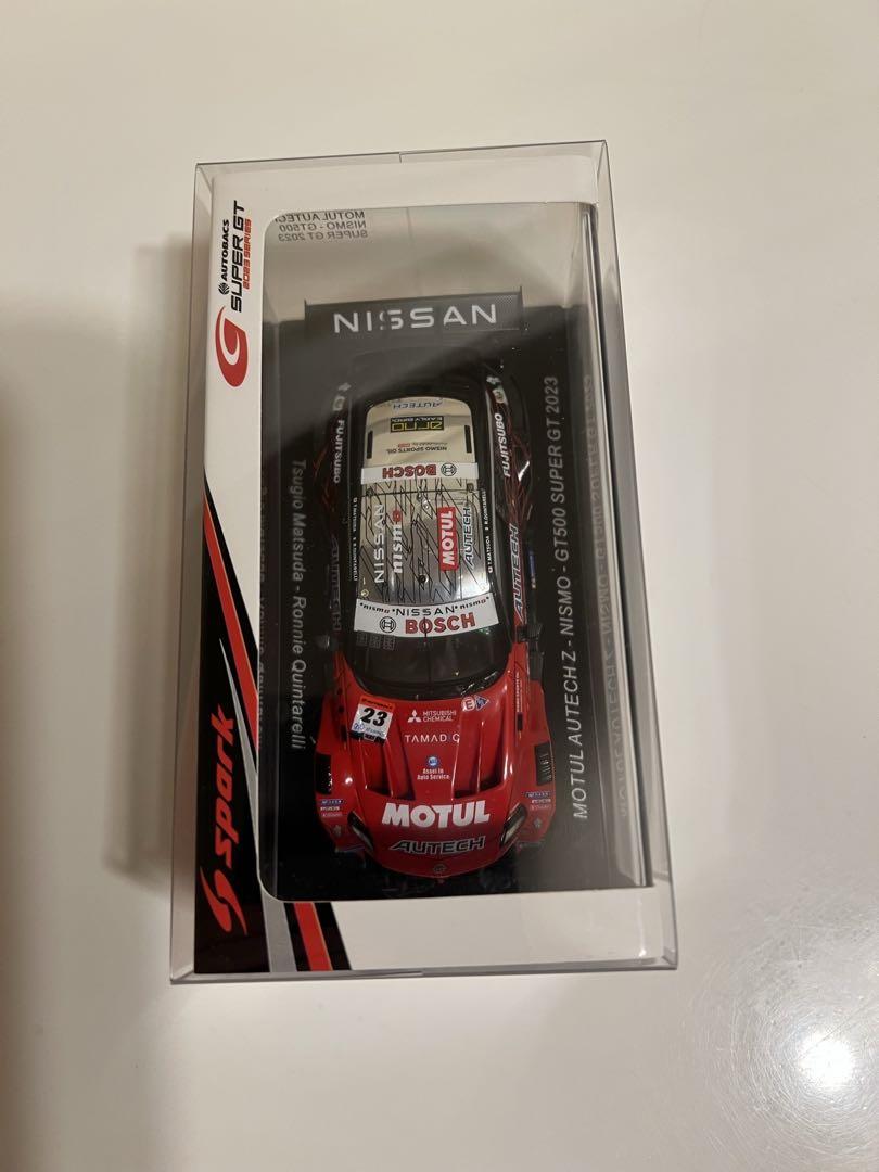 スパーク MOTULAUTECH GT500 Z 2023 1/43