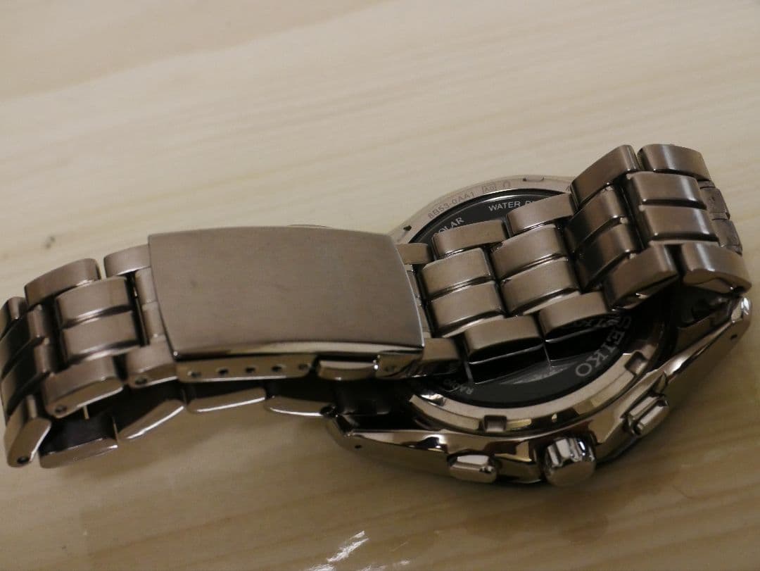 SEIKO ブライツ電波ソーラー電波時計 SAGA005